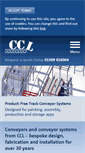 Mobile Screenshot of central-conveyors.co.uk